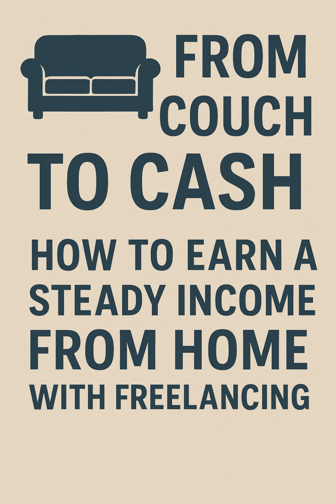 From Couch to Cash: How to Earn Money from Home with Freelancing and Online Work in 2025