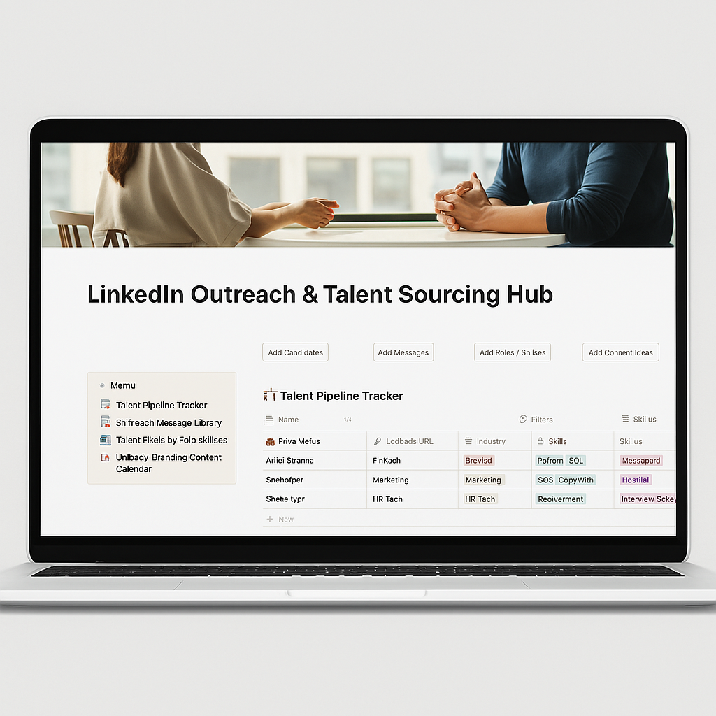 LinkedIn Outreach & Talent Sourcing Hub